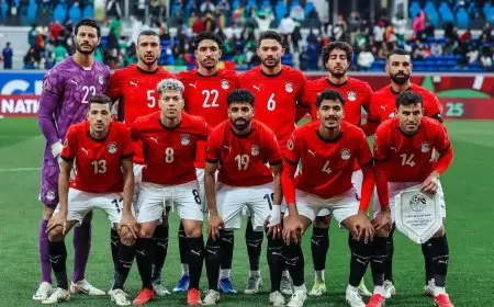 موعد مباراة منتخب مصر في تصفيات كأس أمم أفريقيا 2025 وترتيبه في البطولة