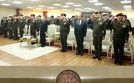 الكلية العسكرية التكنولوجية تحتفل بتخريج الدورة الأولى لطلبة مركز التدريب المهني في بورفؤاد