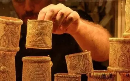 تراجع سعر الذهب اليوم في الصاغة الجمعة 16 يناير 2026 وعيار 21 يسجل 6165 جنيهًا