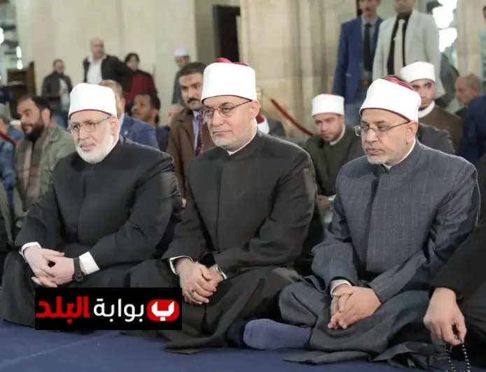 مفتي الجمهورية يشارك في احتفال الأزهر الشريف بذكرى الإسراء والمعراج في الجامع الأزهر