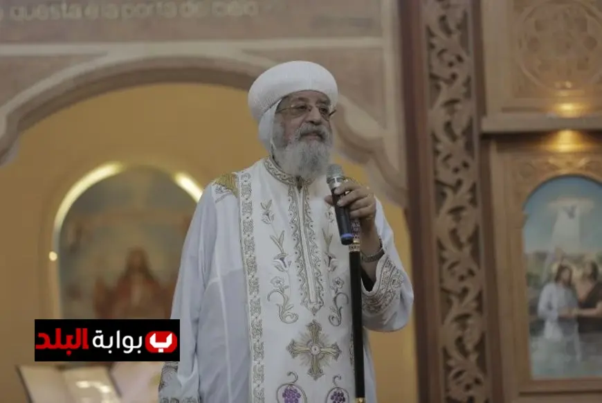 البابا تواضروس يقود احتفال قداس عيد الميلاد في كاتدرائية ميلاد المسيح