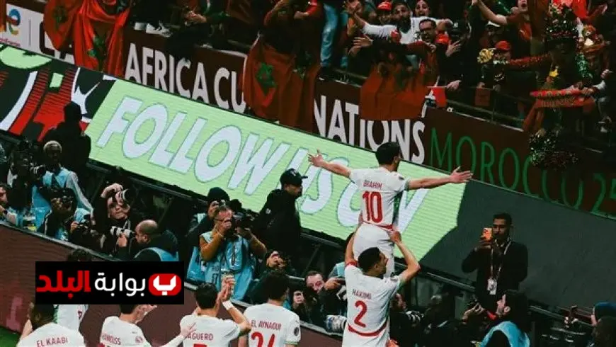 إسماعيل صيباري يسجل الهدف التاريخي رقم 2000 في مباراة المغرب ضد الكاميرون بكأس أمم أفريقيا