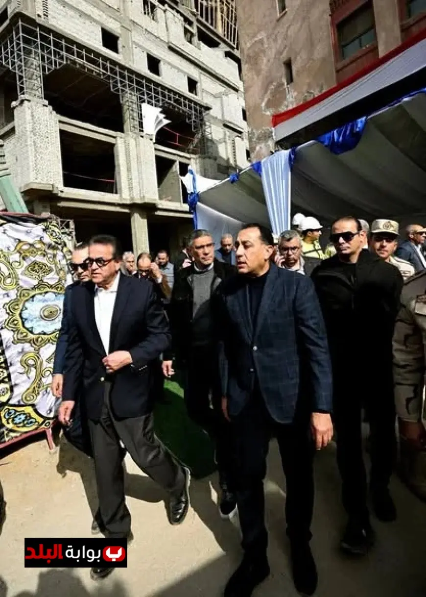 رئيس الوزراء يزور مستشفى أم المصريين العام في الجيزة لمتابعة أعمال التطوير الحديثة