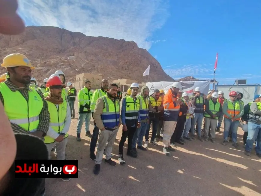 مبادرة سلامتك تهمنا تنطلق من مشروع التجلي الأعظم بسانت كاترين لتعزيز السلامة العامة