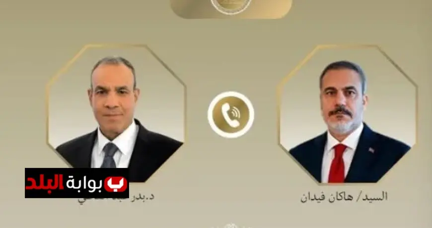 وزير الخارجية يبحث القضايا الإقليمية المستجدة في اتصال هاتفي مع نظيره التركي