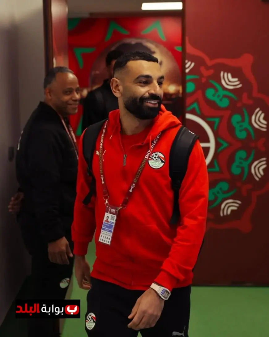 حافلة منتخب مصر تنطلق نحو ملعب إبن بطوطة استعدادا لمواجهة السنغال