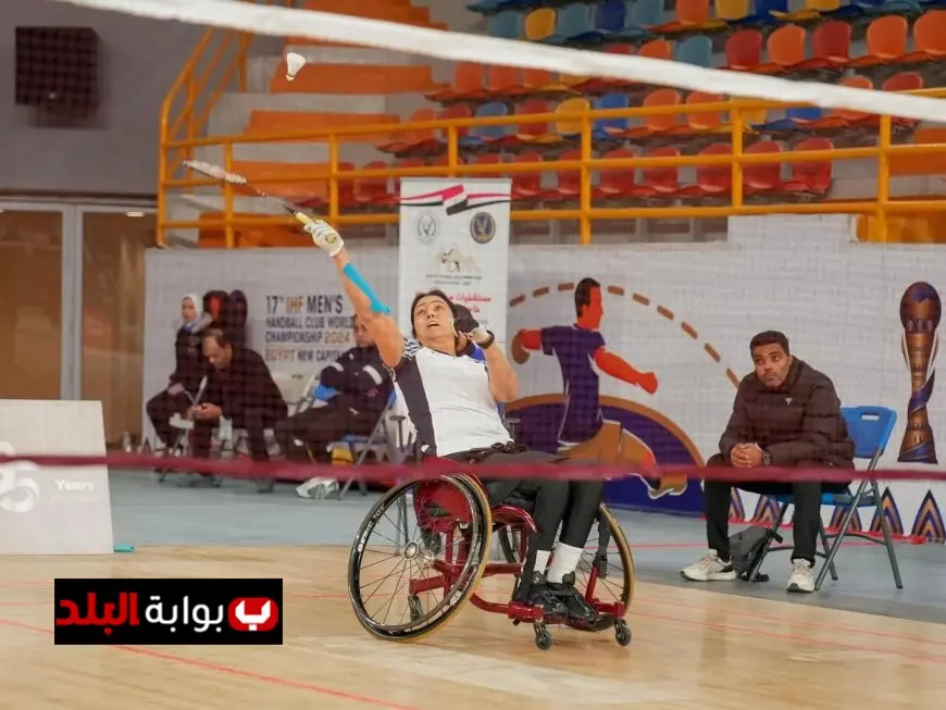 استعدادات مثيرة لبدء اليوم الثالث من بطولة مصر الدولية للريشة الطائرة البارالمبية