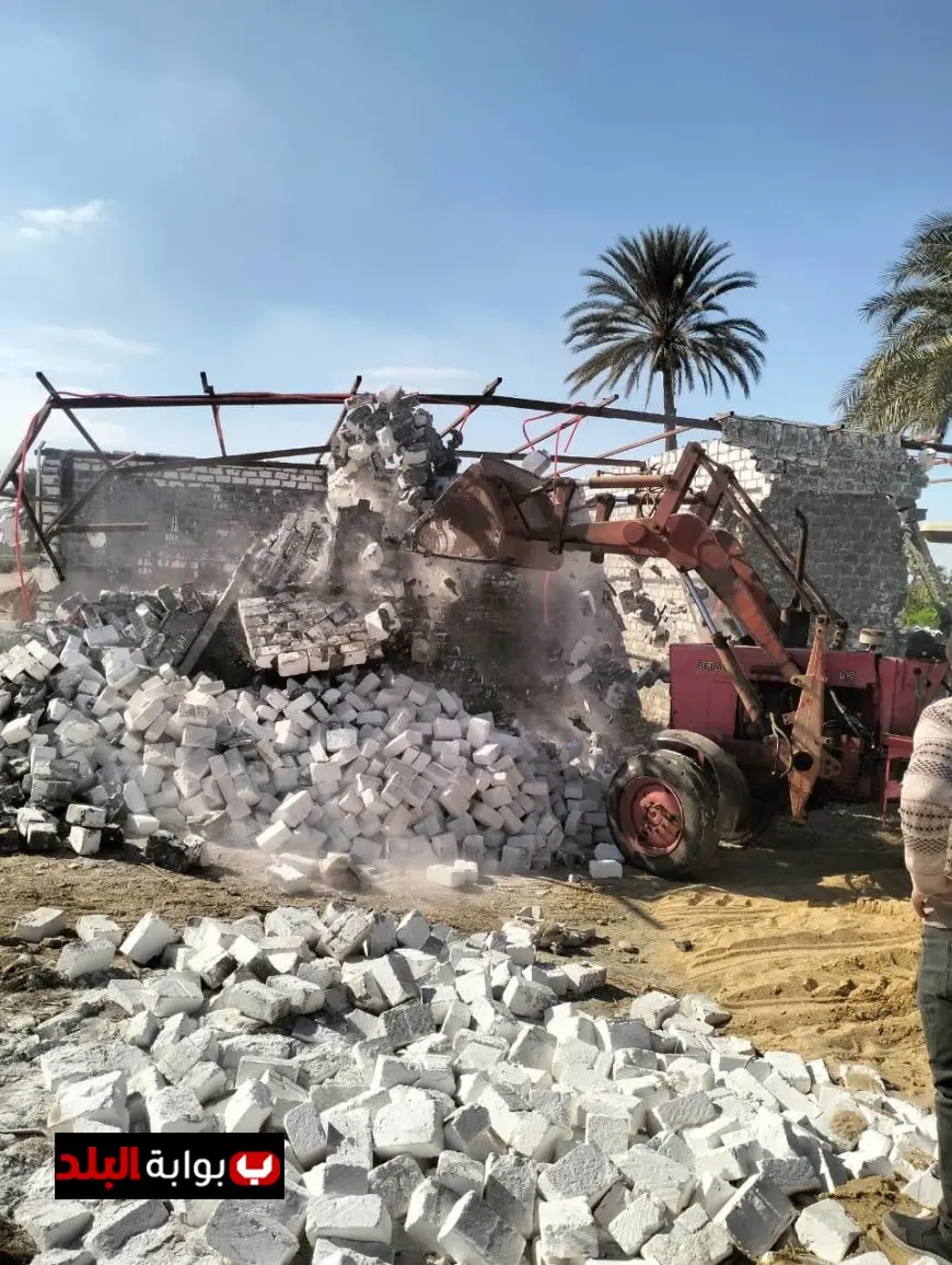 تطبيق حملات مكثفة في بني سويف لإزالة التعديات ورفع 80 طن من المخلفات