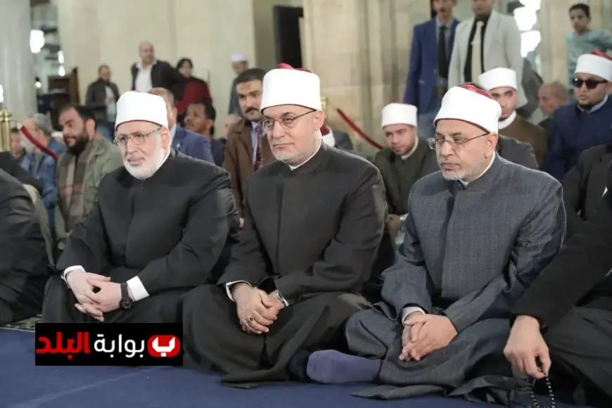 مفتي الجمهورية يشارك في احتفال الأزهر الشريف بذكرى الإسراء والمعراج في الجامع الأزهر