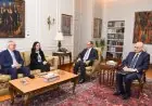 وزير الخارجية يجتمع مع وزيرة التضامن الاجتماعي ورئيس منظمة تضامن الشعوب الأفروآسيوية لتعزيز التعاون الدولي