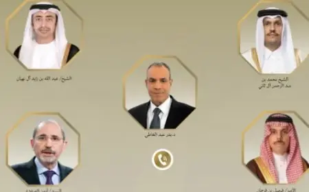 وزير الخارجية يناقش مع نظرائه من قطر والإمارات والسعودية والأردن سبل خفض التصعيد في المنطقة