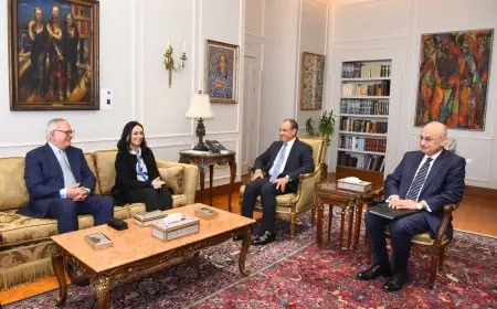 وزير الخارجية يجتمع مع وزيرة التضامن الاجتماعي ورئيس منظمة تضامن الشعوب الأفروآسيوية لتعزيز التعاون الدولي