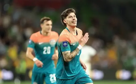 استعد للمونديال: أستراليا تحقق انتصاراً ساحقاً على كوراساو بخماسية مثيرة