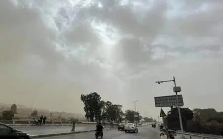 الأرصاد الجوية تحذر من تأثير السحب الممطرة على مناطق مختلفة في جميع أنحاء الجمهورية