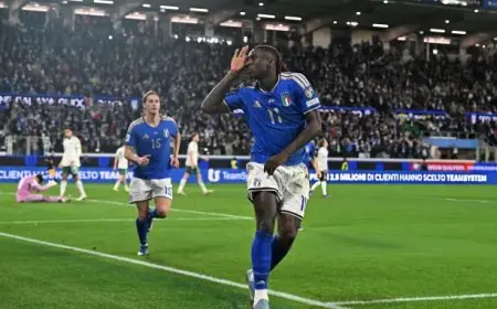 إيطاليا تحقق تقدماً مهماً قبل المونديال بفوزها على البوسنة والهرسك بهدف في الشوط الأول