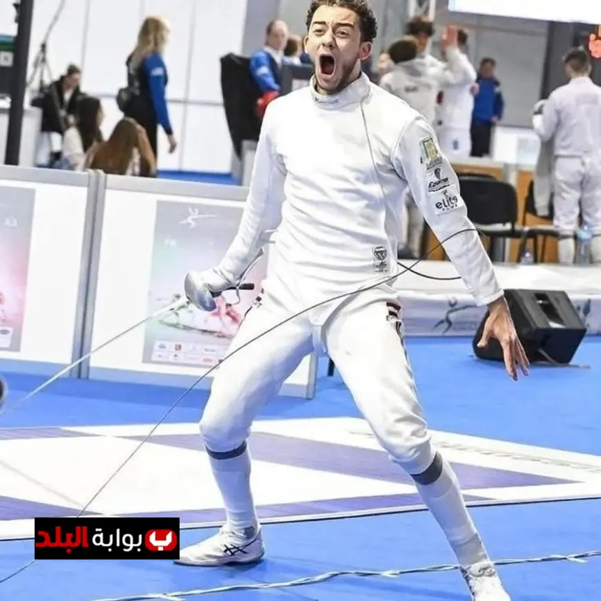 وزير الرياضة يهنئ البطل محمد السيد بعد تحقيقه برونزية كأس العالم لسيف المبارزة في كازاخستان