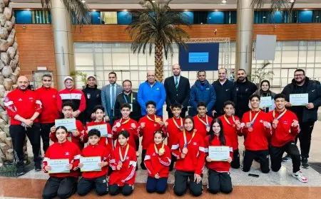 وزارة الرياضة تحتفي بمنتخب الووشو كونغ فو بعد تحقيق إنجاز عالمي في الصين