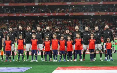 بعثة منتخب مصر تغادر إسبانيا في الساعة 11 مساءً اليوم نحو تحديات جديدة