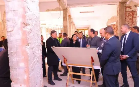 وزيرة التضامن الاجتماعي تواصل جهودها بتفقد مركز الانتصار لدعم الأطفال النفسي في مرحلة الإنشاء