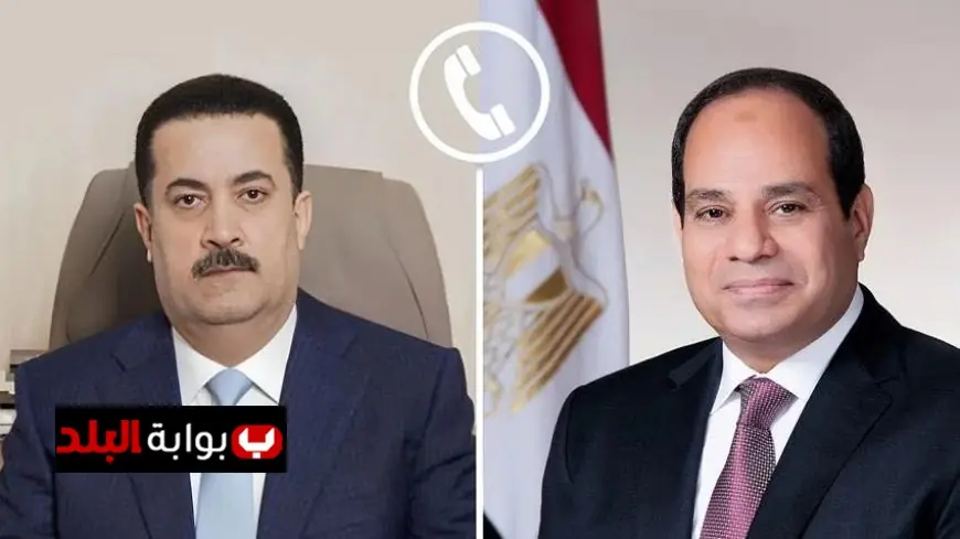 الرئيس السيسي يعلن دعم مصر لأمن الدول العربية خلال لقائه برئيس وزراء العراق