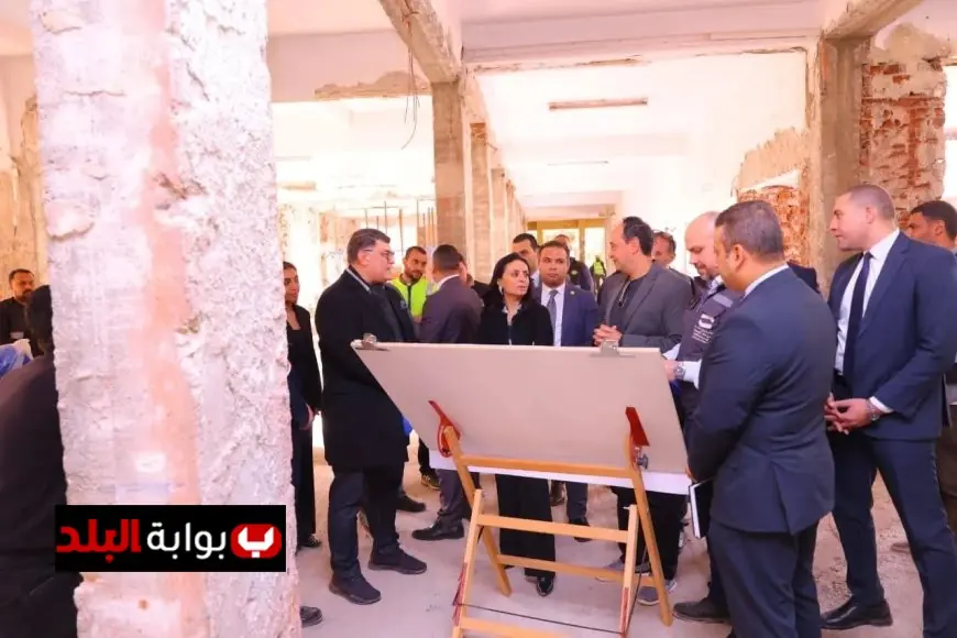 وزيرة التضامن الاجتماعي تواصل جهودها بتفقد مركز الانتصار لدعم الأطفال النفسي في مرحلة الإنشاء